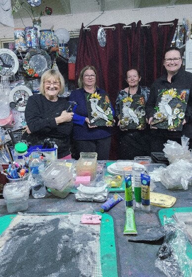 3d mosaic course intermediate level b brisbane portrait big